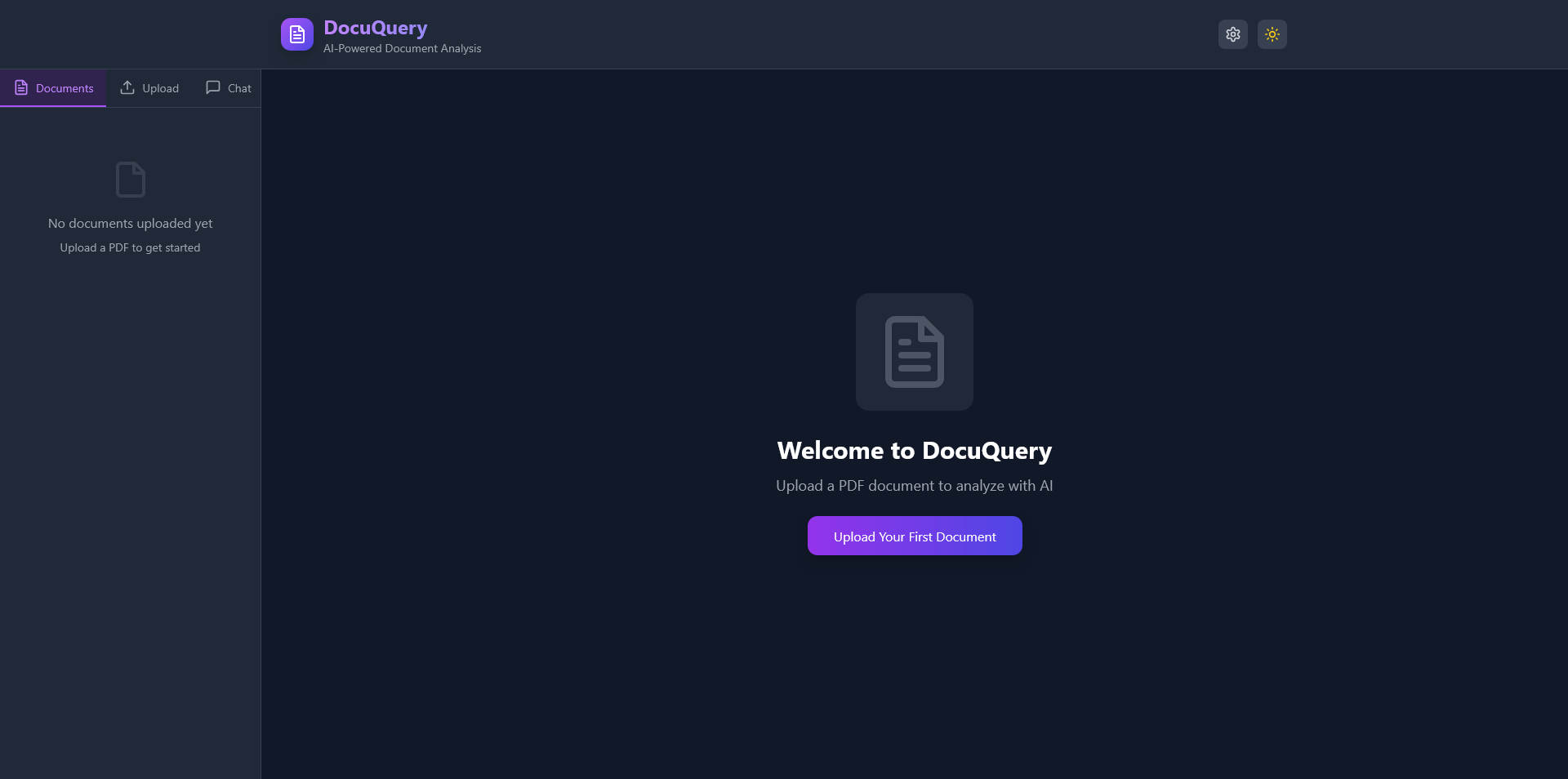 PDF Chat Application